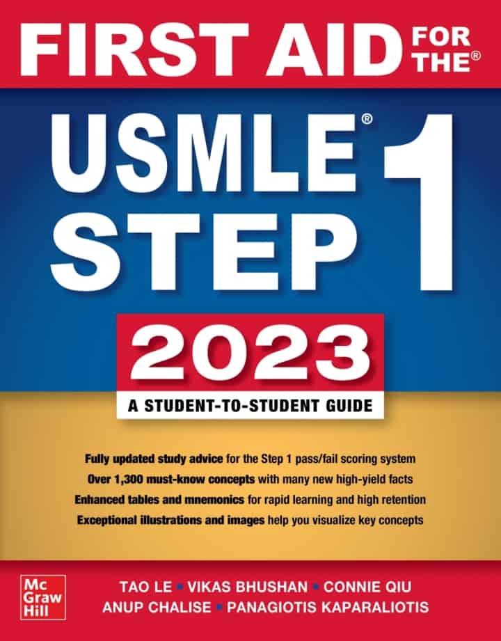 First Aid for the USMLE Step 1 2023 (33rd Edition)